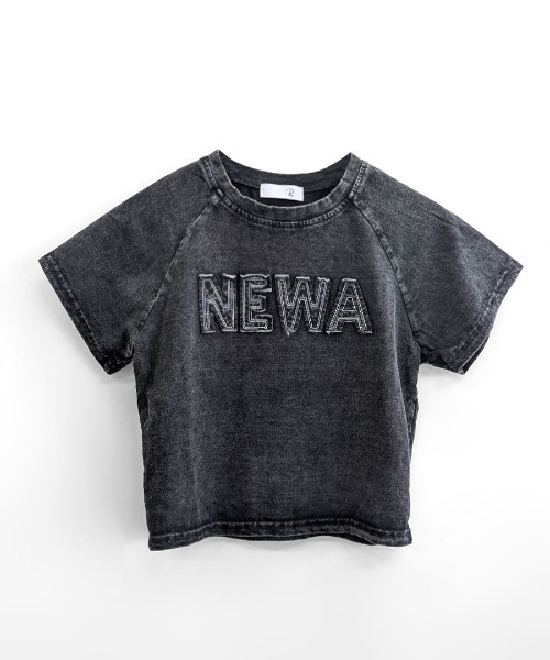 Riff(リフ)の「ヴィンテージ風ショート丈Tシャツ(Tシャツ/カットソー・レディース・ブラック・M/L)」の15枚目の写真