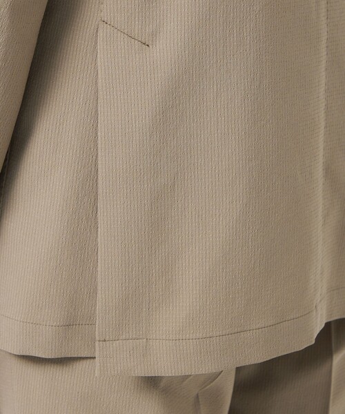 MACKINTOSH PHILOSOPHY（ﾏｯｷﾝﾄｯｼｭ ﾌｨﾛｿﾌｨｰ）の「トロッター ウルトラライト ジャケット#11 ドットサッカー（テーラードジャケット・メンズ・ベージュ系その他5/ダークネイビー・40/38/36/42）」の10枚目の写真