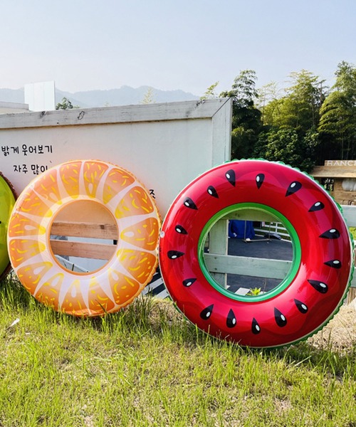 フルーツ柄浮き輪（スイムグッズ）｜IRADOWL（アイラドール）の