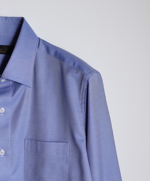 MEN'S BIGI(メンズビギ)の「【ACTIVE TAILOR/アクティブテイラー】コットンツイルドレスシャツ<イージーケア>(シャツ/ブラウス・メンズ・ブルー/ホワイト・04/03/02/01)」の5枚目の写真