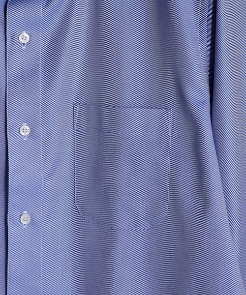 MEN'S BIGI(メンズビギ)の「【ACTIVE TAILOR/アクティブテイラー】コットンツイルドレスシャツ<イージーケア>(シャツ/ブラウス・メンズ・ブルー/ホワイト・04/03/02/01)」の6枚目の写真