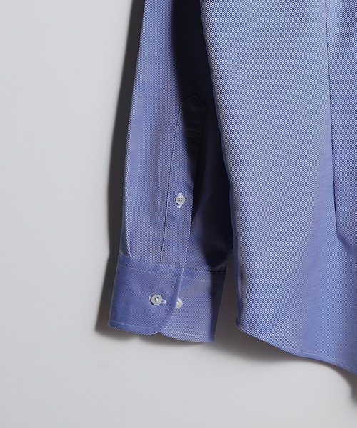 MEN'S BIGI(メンズビギ)の「【ACTIVE TAILOR/アクティブテイラー】コットンツイルドレスシャツ<イージーケア>(シャツ/ブラウス・メンズ・ブルー/ホワイト・04/03/02/01)」の9枚目の写真