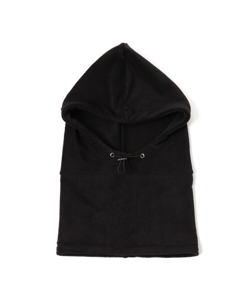 BEAMS GOLF（ビームスゴルフ）の「B.G.THREE / ALL-TIME フリース ネックゲイター（ネックウォーマー/スヌード・メンズ・ブラック/ホワイト・ONE SIZE）」の2枚目の写真