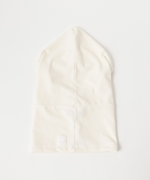 BEAMS GOLF（ビームスゴルフ）の「B.G.THREE / ALL-TIME フリース ネックゲイター（ネックウォーマー/スヌード・メンズ・ブラック/ホワイト・ONE SIZE）」の4枚目の写真