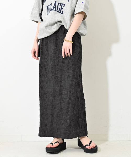 2025SS SLOBE IENA スカート SLOBE IENA｜PEボイル切替ギャザースカート | Rakuten Fashion