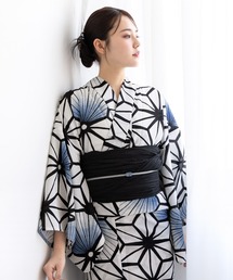 SOUBIEN（ソウビエン）の「【floro by SOUBIEN】浴衣2点セット （浴衣＋兵児帯)（浴衣）」