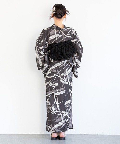 floro by SOUBIEN】浴衣2点セット （浴衣＋兵児帯)（浴衣