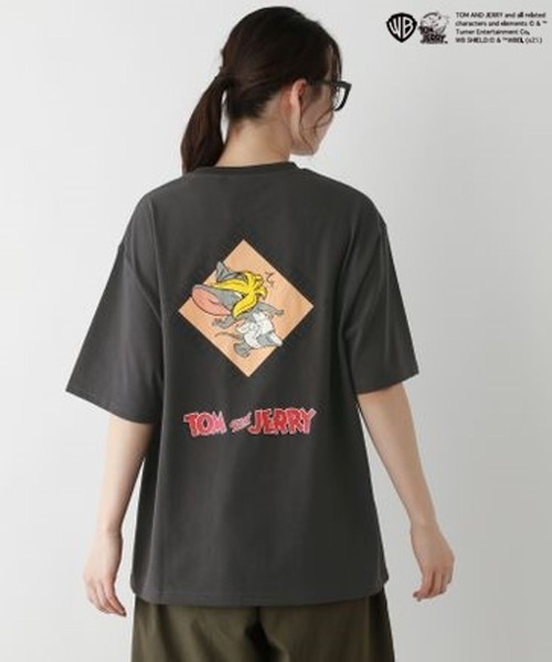 FOUND GOOD(ファウンドグッド)の「U/トムとジェリーTEE(Tシャツ/カットソー・メンズ・ホワイト系5/グレー系2/グレー系8/ネイビー・M/S/L)」の4枚目の写真