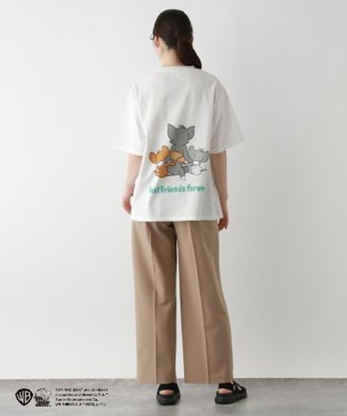 FOUND GOOD(ファウンドグッド)の「U/トムとジェリーTEE(Tシャツ/カットソー・メンズ・ホワイト系5/グレー系2/グレー系8/ネイビー・M/S/L)」の6枚目の写真
