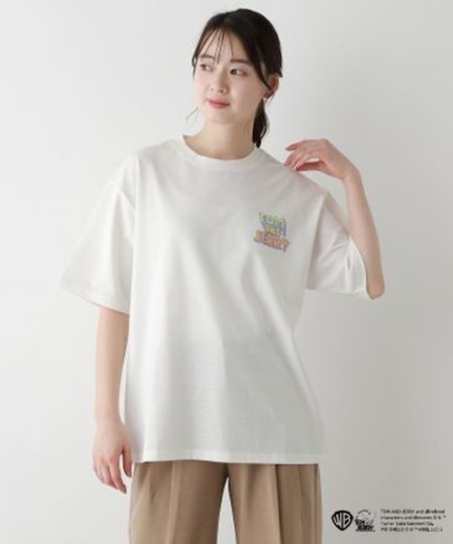 FOUND GOOD(ファウンドグッド)の「U/トムとジェリーTEE(Tシャツ/カットソー・メンズ・ホワイト系5/グレー系2/グレー系8/ネイビー・M/S/L)」の7枚目の写真