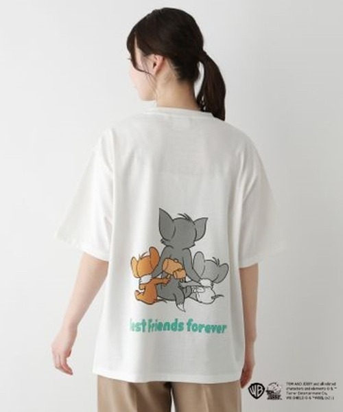 FOUND GOOD(ファウンドグッド)の「U/トムとジェリーTEE(Tシャツ/カットソー・メンズ・ホワイト系5/グレー系2/グレー系8/ネイビー・M/S/L)」の8枚目の写真
