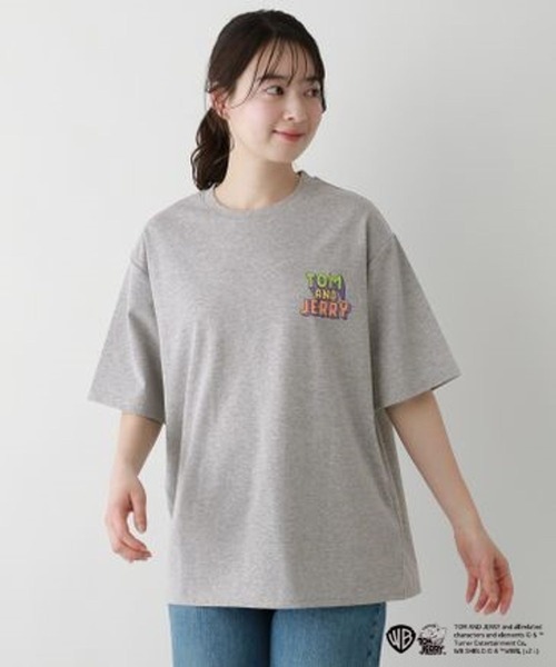 FOUND GOOD(ファウンドグッド)の「U/トムとジェリーTEE(Tシャツ/カットソー・メンズ・ホワイト系5/グレー系2/グレー系8/ネイビー・M/S/L)」の11枚目の写真