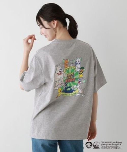 FOUND GOOD(ファウンドグッド)の「U/トムとジェリーTEE(Tシャツ/カットソー・メンズ・ホワイト系5/グレー系2/グレー系8/ネイビー・M/S/L)」の12枚目の写真