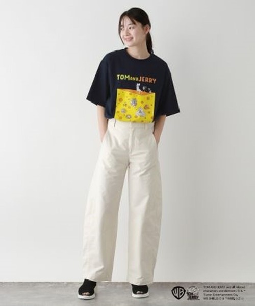 FOUND GOOD(ファウンドグッド)の「U/トムとジェリーTEE(Tシャツ/カットソー・メンズ・ホワイト系5/グレー系2/グレー系8/ネイビー・M/S/L)」の17枚目の写真