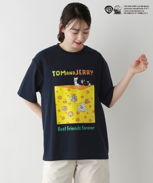 FOUND GOOD(ファウンドグッド)の「U/トムとジェリーTEE(Tシャツ/カットソー・メンズ・ホワイト系5/グレー系2/グレー系8/ネイビー・M/S/L)」の19枚目の写真