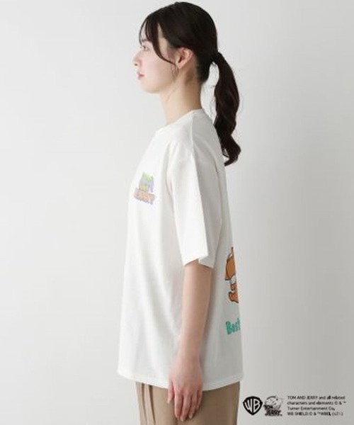 FOUND GOOD(ファウンドグッド)の「U/トムとジェリーTEE(Tシャツ/カットソー・メンズ・ホワイト系5/グレー系2/グレー系8/ネイビー・M/S/L)」の22枚目の写真