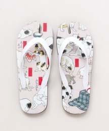 カヤ（カヤ）の「【カヤ】履く、NIPPON ART 浮世絵 足袋型ビーチサンダルM 23～24cm（サンダル）」