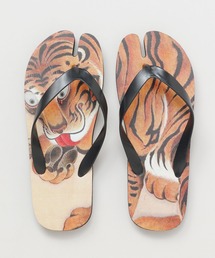 カヤ（カヤ）の「【カヤ】履く、NIPPON ART 浮世絵 足袋型ビーチサンダルM 23～24cm（サンダル）」