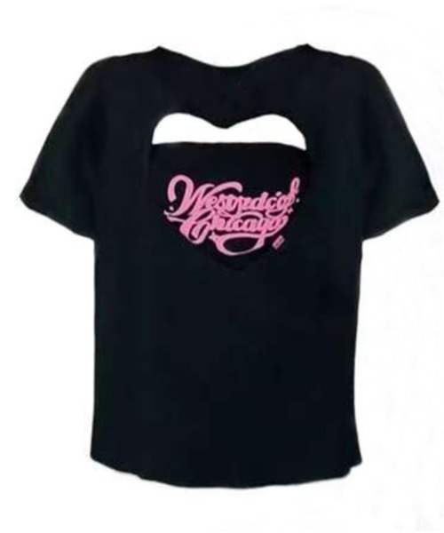 セール】【新作】ハートカットアウトTシャツ×チューブトップ