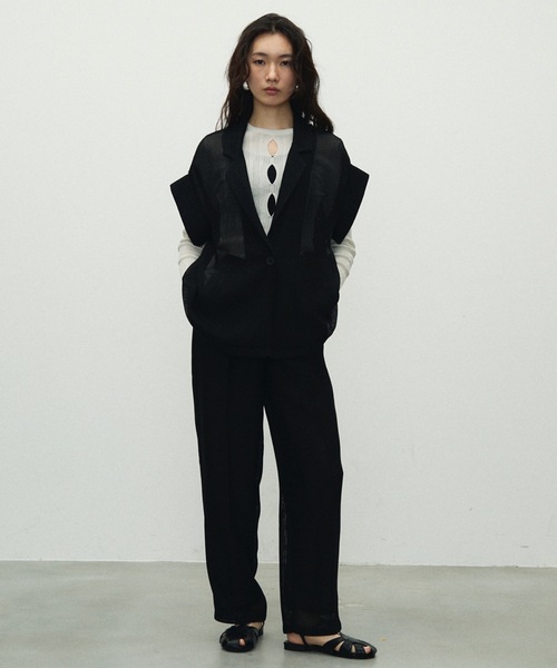 Lutim by u(ルチバイユー)の「Vintage strappy sandals / ヴィンテージストラップサンダル(サンダル・レディース・アイボリー/ブラウン/ブラック・39/37)」の9枚目の写真