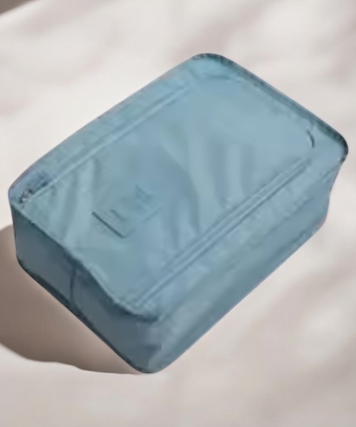 TONE SELECT GOODS(トーンセレクトグッズ)の「LESRIRE/旅行用・ジム用シューズケース・バッグ L9175(シューズ小物/雑貨・レディース・グレー/レッド/ネイビー/オレンジ/ブルー/ピンク・FREE)」の3枚目の写真