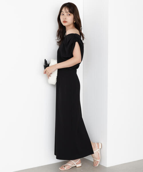 PROPORTION BODY DRESSING（プロポーションボディドレッシング）の「アシメカットワンピース / 1215240615（ワンピース・レディース・ブラック/ブラウン/ピンク・SMALL/MEDIUM/P/S）」の13枚目の写真