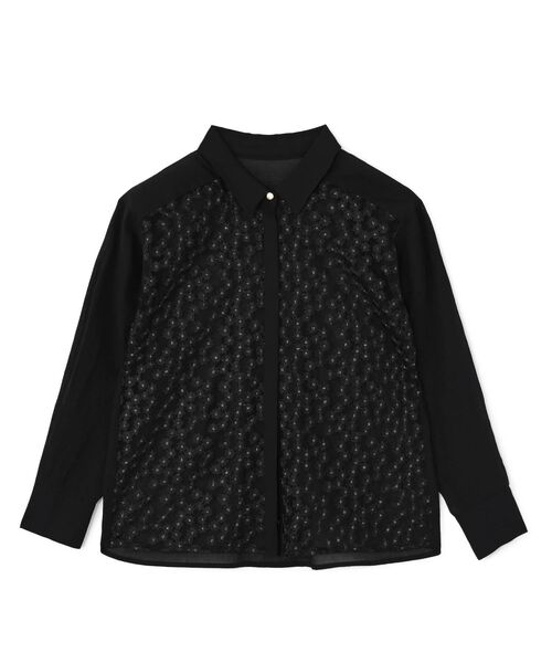STRATA(エストラータ)の「フラワーエンブロイダリーシャツ 【低身長・小柄女性】(シャツ/ブラウス・レディース・ホワイト/ブラック・ONE SIZE)」の13枚目の写真