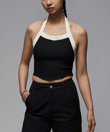JORDAN BRAND（ジョーダンブランド）の「NIKE JORDAN WMNS JORDAN POOLSIDE HALTER TOP HJ0053-010（タンクトップ）」