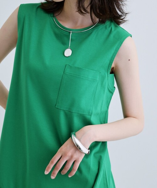 GALLEST(ギャレスト)の「バルーン切替ワンピース(ワンピース・レディース・ブラック/グリーン・38)」の14枚目の写真
