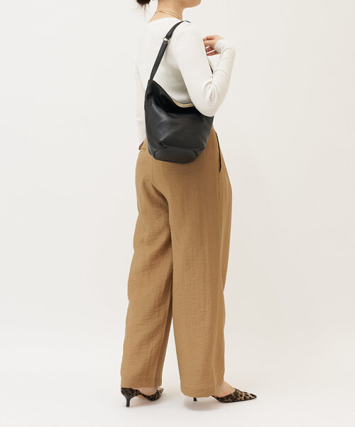 LIVETART(リヴェタート)の「レザーショルダーバッグ(ショルダーバッグ・レディース・ブラウン/ブラック・FREE)」の11枚目の写真