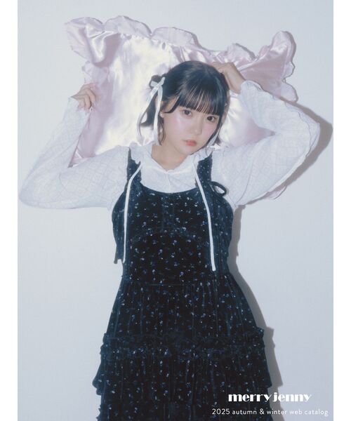 merry jenny（メリージェニー）の「コルセットベロアフレアミニ