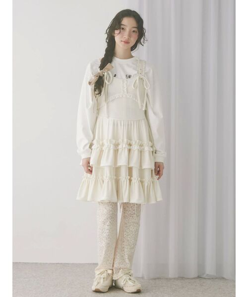 セール】コルセットベロアフレアミニワンピース（ワンピース）｜merry