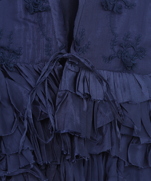 クリンクルクリンクルクリンクル frill shantung vest セール】【crinkle crinkle crinkle（クリンクルクリンクル