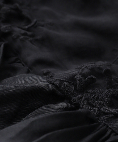 セール】【crinkle crinkle crinkle】 frill rayon shantung