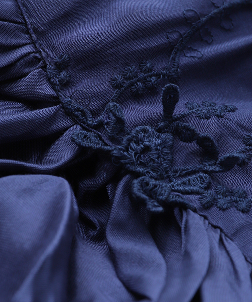 セール】【crinkle crinkle crinkle】 frill rayon shantung