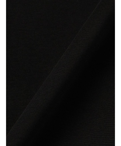 Perfect Suit FActory(パーフェクトスーツファクトリー)の「【接触冷感】コットン襟デザイントップス ブラック/ブラウン/オフホワイト/サックス/ブルー(Tシャツ/カットソー・レディース・サックスブルー/ブラック/ブルー/オフホワイト/ブラウン・L/S/M)」の8枚目の写真