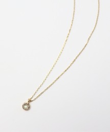 anq. | 「anq.」SV925・ガーネット/シトリン/ラブラドライト　ネックレス(ネックレス)