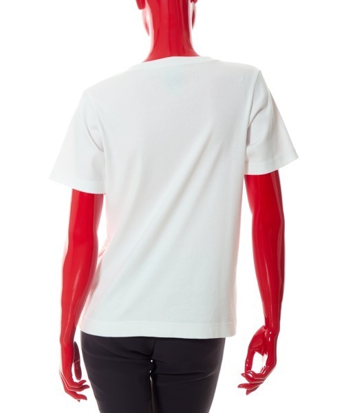 DOUBLE STANDARD CLOTHING(ダブルスタンダードクロージング)の「フライススターTシャツ(Tシャツ/カットソー・レディース・ブラック/オフホワイト・36/38)」の5枚目の写真