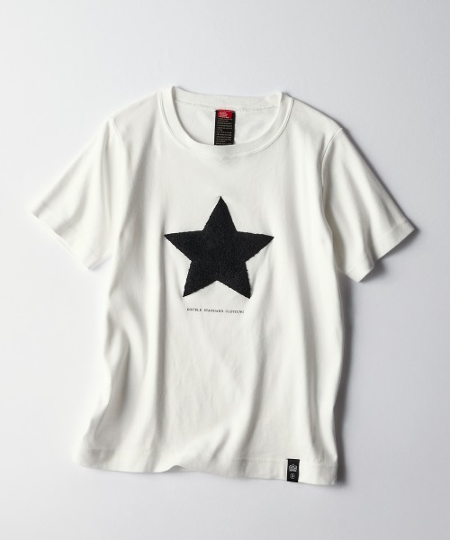 DOUBLE STANDARD CLOTHING(ダブルスタンダードクロージング)の「フライススターTシャツ(Tシャツ/カットソー・レディース・ブラック/オフホワイト・36/38)」の11枚目の写真