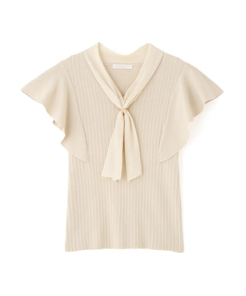 PROPORTION BODY DRESSING(プロポーションボディドレッシング)の「2WAYタイ付きニット / 1215270700(ニット/セーター・レディース・ブラック/オフホワイト/ブルー/ブラウン・FREE)」の18枚目の写真