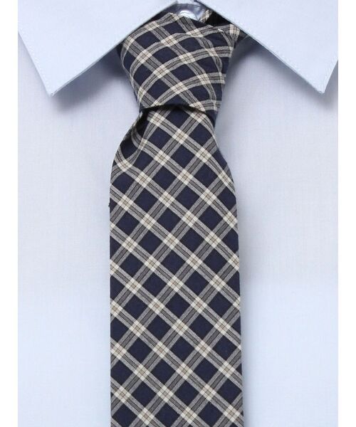 jouetie（ジュエティ）の「ギャザーネクタイシャツ（シャツ/ブラウス・レディース・オフホワイト/ブルー/ネイビー・MEDIUM）」の6枚目の写真