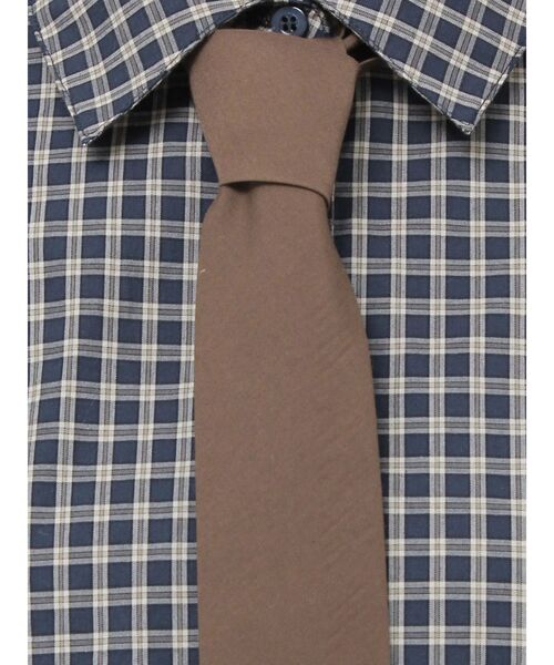 jouetie（ジュエティ）の「ギャザーネクタイシャツ（シャツ/ブラウス・レディース・オフホワイト/ブルー/ネイビー・MEDIUM）」の5枚目の写真