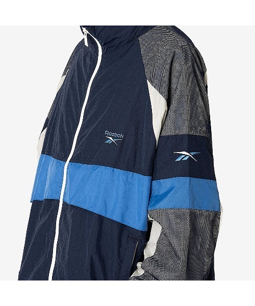 Reebok（リーボック）の「トラックジャケット リブート 90’s/Track Jacket REBOOT 90’s（ナイロンジャケット・メンズ・ブルー/ブラック/グリーン・X-LARGE/MEDIUM/SMALL/LARGE）」の19枚目の写真