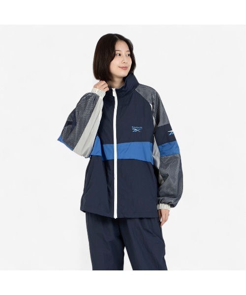 Reebok（リーボック）の「トラックジャケット リブート 90’s/Track Jacket REBOOT 90’s（ナイロンジャケット・メンズ・ブルー/ブラック/グリーン・X-LARGE/MEDIUM/SMALL/LARGE）」の22枚目の写真