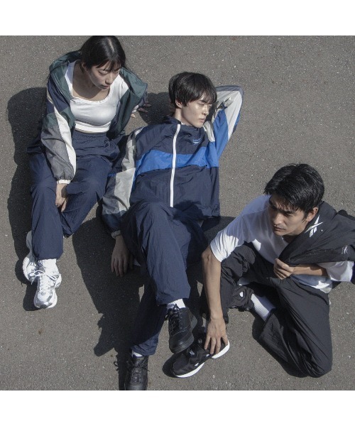 Reebok（リーボック）の「トラックジャケット リブート 90’s/Track Jacket REBOOT 90’s（ナイロンジャケット・メンズ・ブルー/ブラック/グリーン・X-LARGE/MEDIUM/SMALL/LARGE）」の13枚目の写真