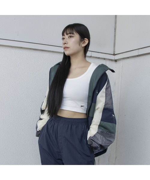 Reebok（リーボック）の「トラックジャケット リブート 90’s/Track Jacket REBOOT 90’s（ナイロンジャケット・メンズ・ブルー/ブラック/グリーン・X-LARGE/MEDIUM/SMALL/LARGE）」の9枚目の写真