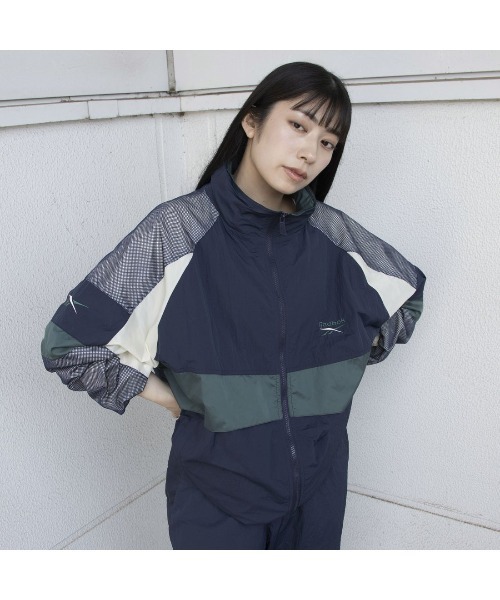 Reebok（リーボック）の「トラックジャケット リブート 90’s/Track Jacket REBOOT 90’s（ナイロンジャケット・メンズ・ブルー/ブラック/グリーン・X-LARGE/MEDIUM/SMALL/LARGE）」の10枚目の写真