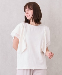 【接触冷感/親子リンク】レースTシャツ
