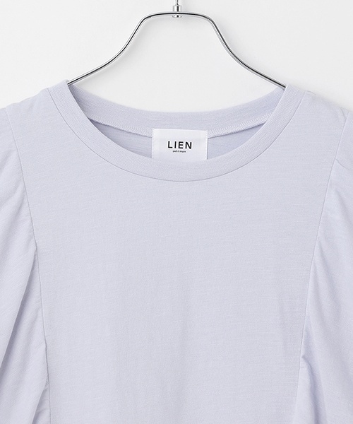 petit main LIEN(プティマインリアン)の「【接触冷感/親子リンク】レースTシャツ(Tシャツ/カットソー・レディース・ホワイト系/ブルーグレー・F)」の10枚目の写真
