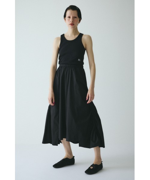 HeRIN.CYE(ヘリンドットサイ)の「Asymmetry hem skirt アシンメトリーヘムスカート(スカート・レディース・ブラック/レッド系その他・38/36)」の2枚目の写真